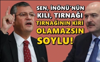 Özel'den Soylu'ya: İnönü’nün tırnağının kiri olamazsın!