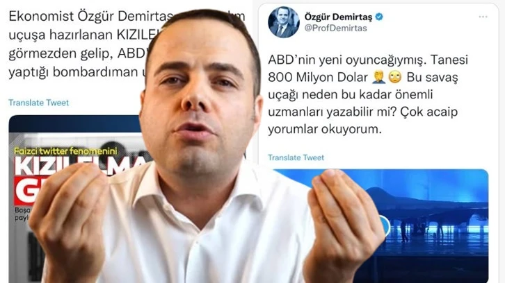 Özgür Demirtaş yazdıklarının çarpıtılmasına isyan etti!