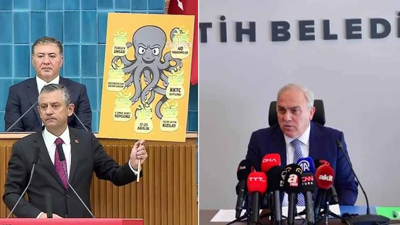 Özgür Özel 'ahtapot'un kollarını açıkladı, Fatih Belediye Başkanından yanıt geldi