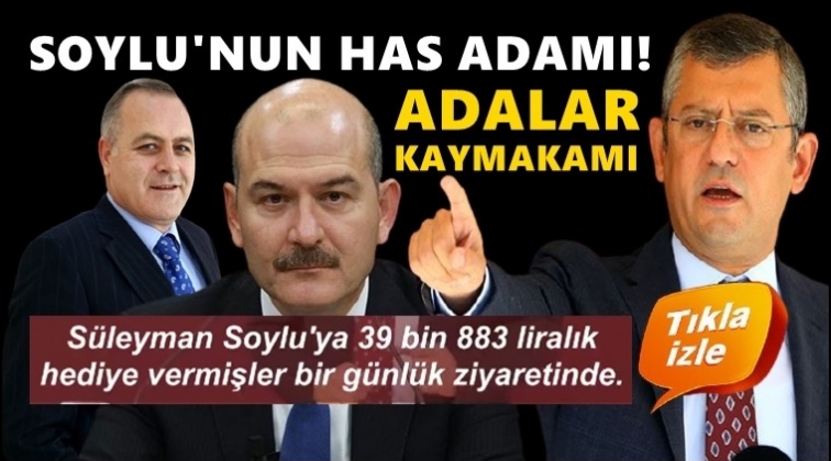 Özgür Özel: Hani Soylu'ya tespih hediye etti ya!..