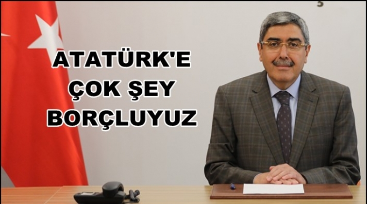 Özkeçeci'den 10 Kasım mesajı