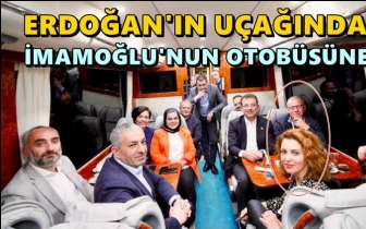 Özkök ve Alçı, İmamoğlu’nun otobüsünde...