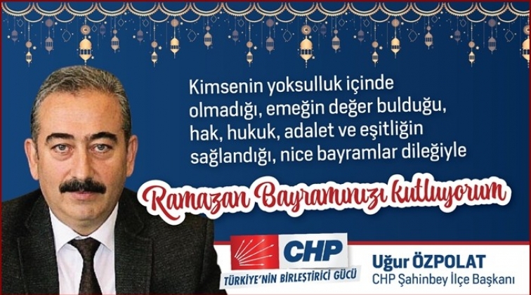 &Ouml;zpolat'tan Ramazan Bayramı kutlaması