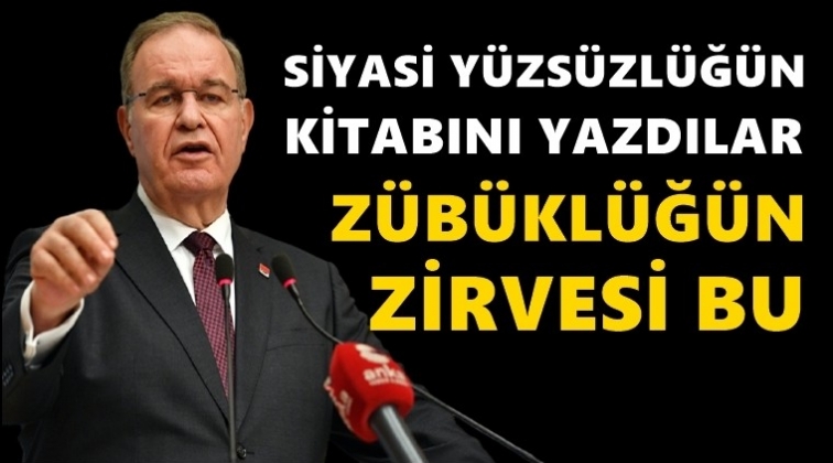 Öztrak'tan AKP'ye: Yüzsüzlüğün kitabını yazdılar...