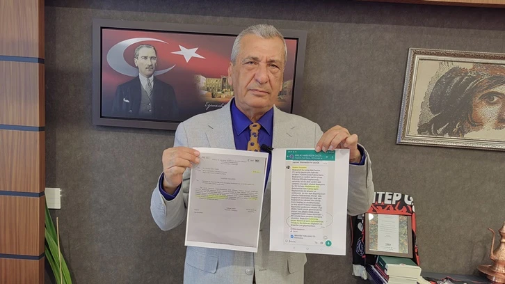 Öztürkmen, Gaziantep PTT’deki torpili belgesiyle paylaştı