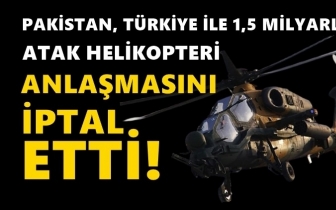 Pakistan, ATAK helikopteri alımını iptal etti!