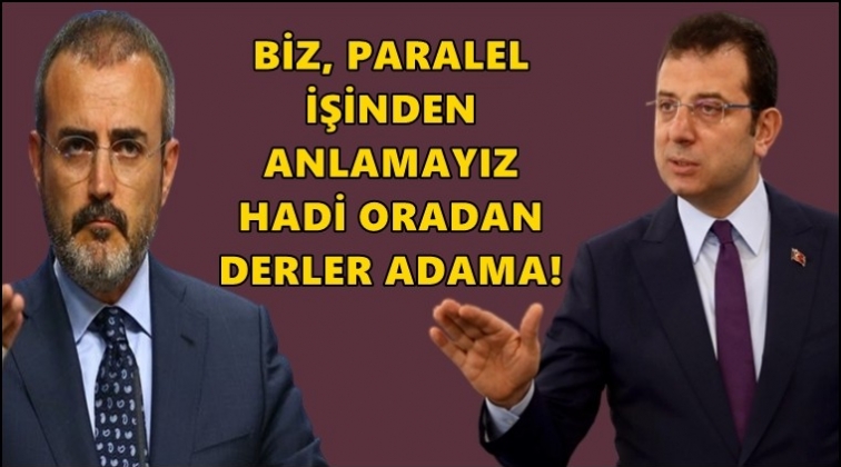 İmamoğlu'ndan “paralel yapı” tepkisi!