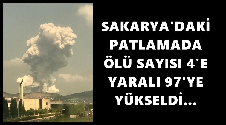 Patlamada ölü sayısı 4'e yükseldi...