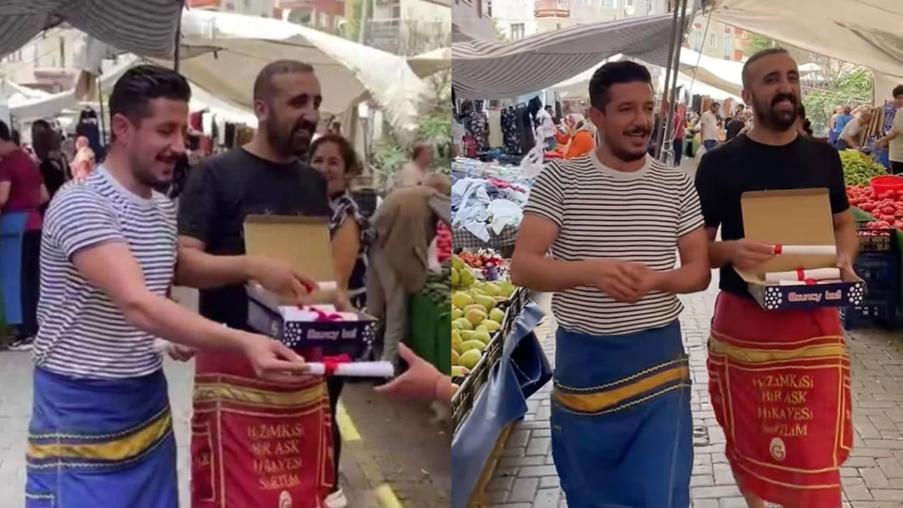Pazarcılar sahte diploma dağıttı gündem oldu!