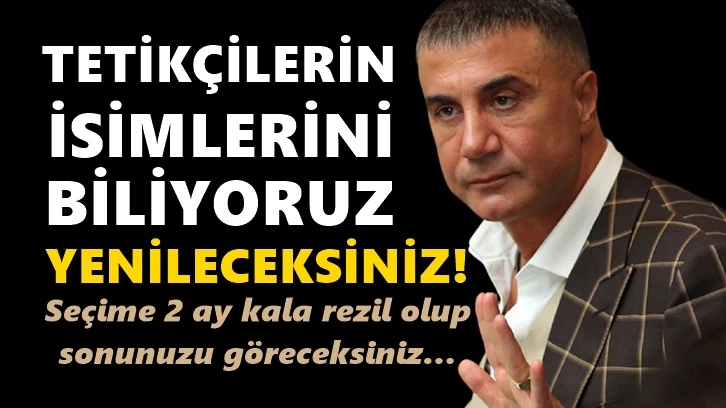 Peker cephesi: Yolladığınız tetikçilerin isimleri bizde mevcut!