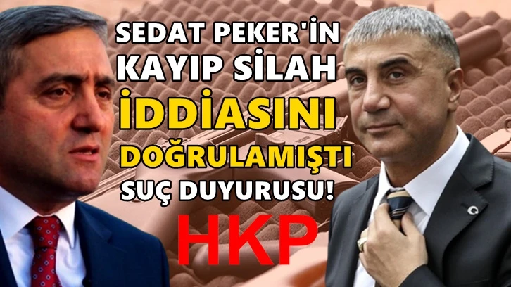 Peker'in iddiasını doğrulayan isme suç duyurusu