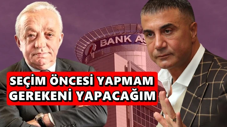 Peker: Seçim öncesi yapmam gerekeni yapacağım