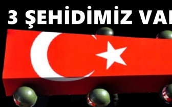 Pençe-Kilit operasyonunda 3 askerimiz şehit oldu