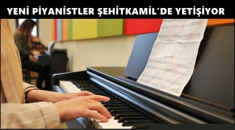 Piyano kursu tedbirlerle yeniden açıldı...