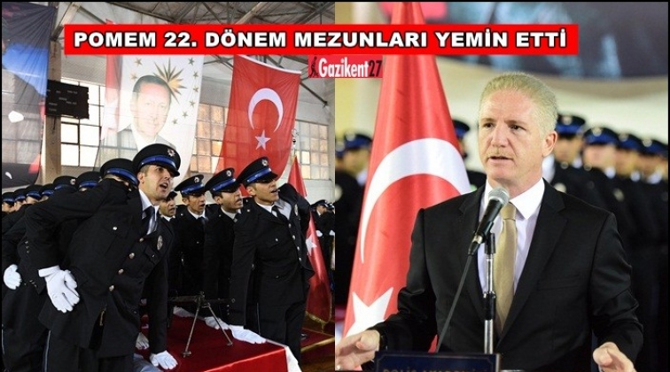POMEM 22. Dönem diploma ve yemin töreni