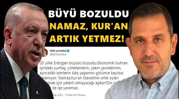Portakal: 20 yıllık Erdoğan büyüsü bozuldu...