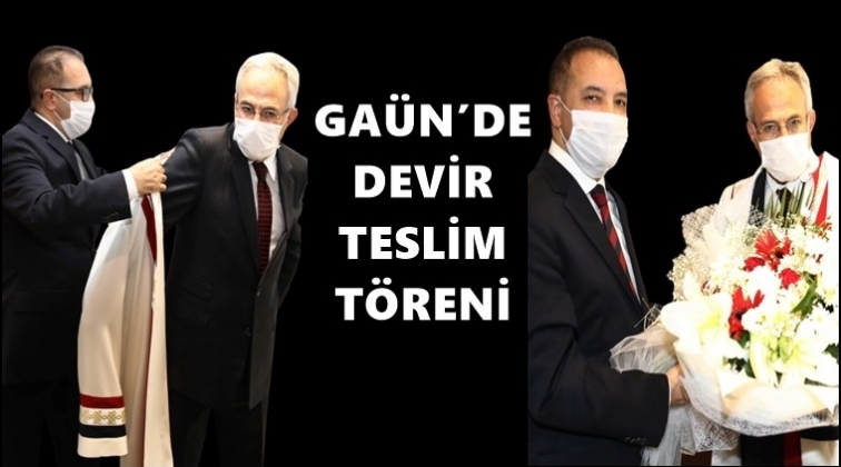 Prof. Dr. Arif Özaydın görevi teslim aldı