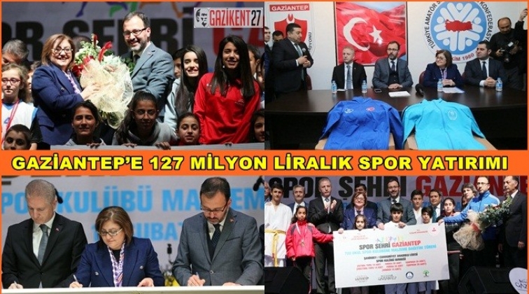 Protokol imzalandı, Gaziantep spor şehri de olacak