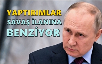 Putin: Yaptırımlar savaş ilanına benziyor!