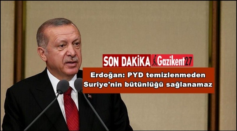 'PYD temizlenmeden Suriye'nin b&uuml;t&uuml;nl&uuml;ğ&uuml; sağlanamaz'