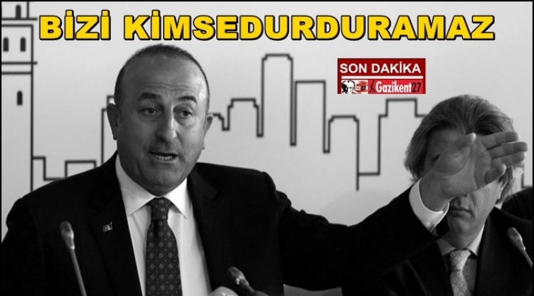 PYD'yi korumak için giriyorsa kimse bizi durduramaz!