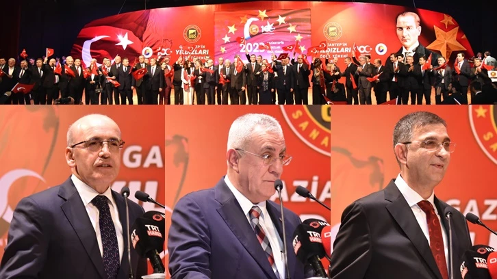 "Gaziantep'in Yıldızları” ödüllerini aldı             