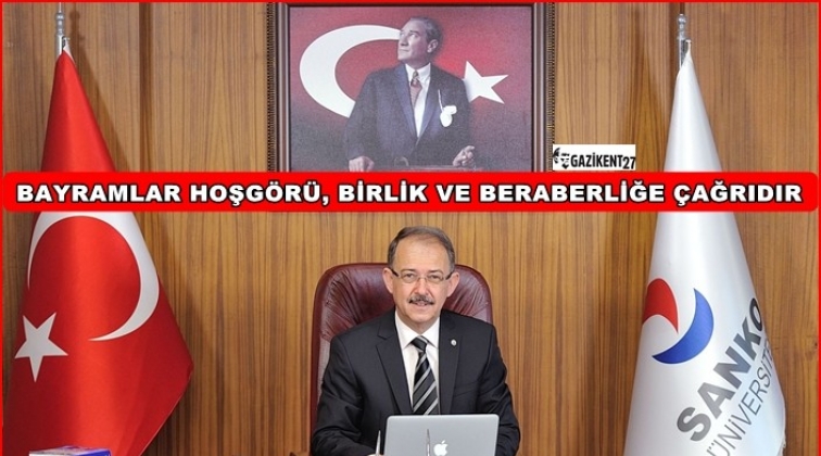 Rekt&ouml;r Dağlı, Ramazan Bayramı'nı kutladı