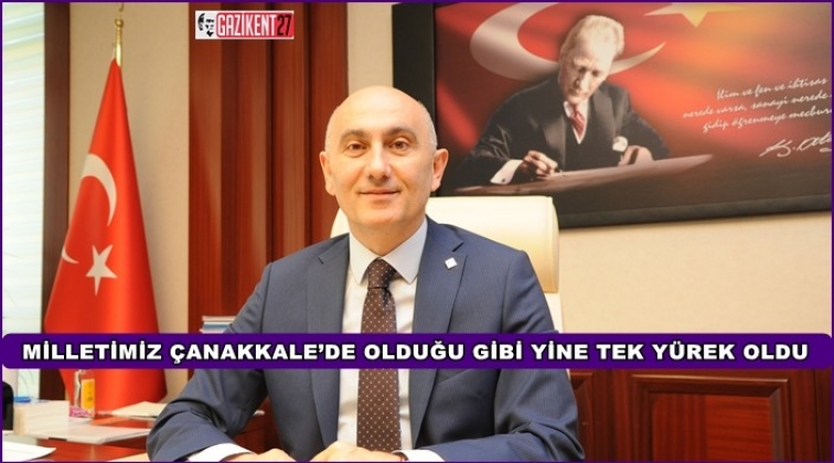 Rekt&ouml;r Yılmaz&rsquo;dan 15 Temmuz mesajı