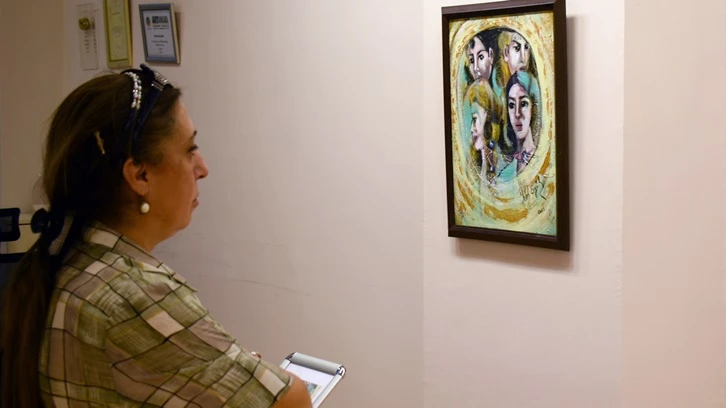 Ressam Ergül’ün resim sergisi devam ediyor