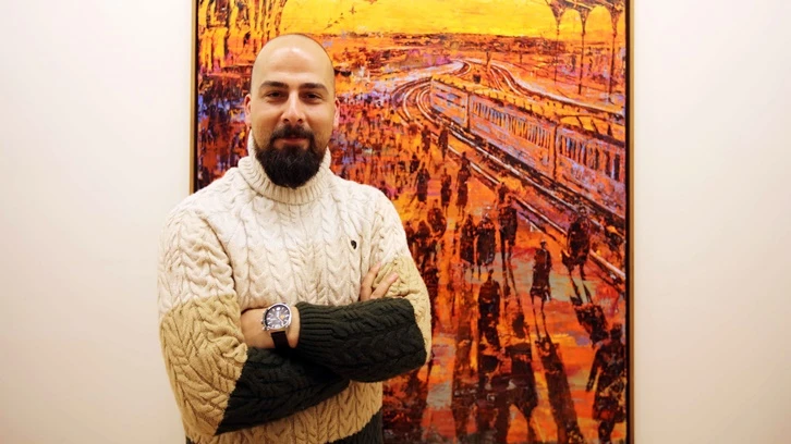 Ressam Onur Arıkan Sanko Sanat Galerisi’nde açtı