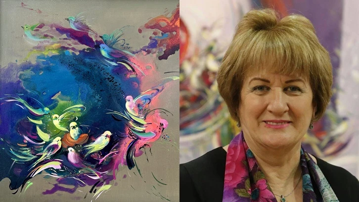 Ressam Zehra Sengir, resim sergisi açacak