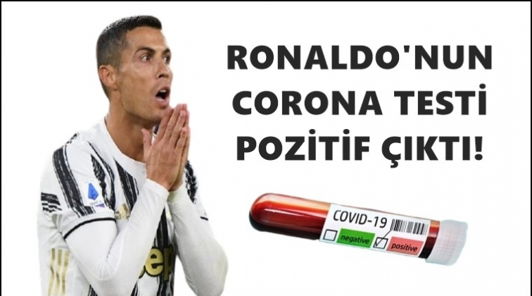 Ronaldo’nun corona testi pozitif!