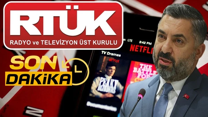 RTÜK, Netflix'e inceleme başlattı!