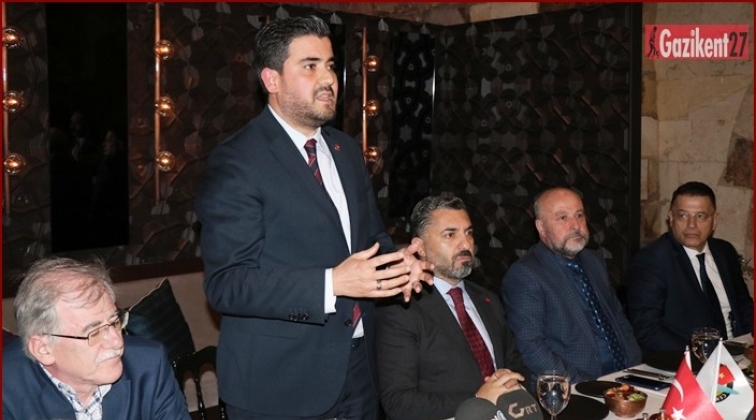 RT&Uuml;K y&ouml;neticileri Gaziantep basını ile buluştu