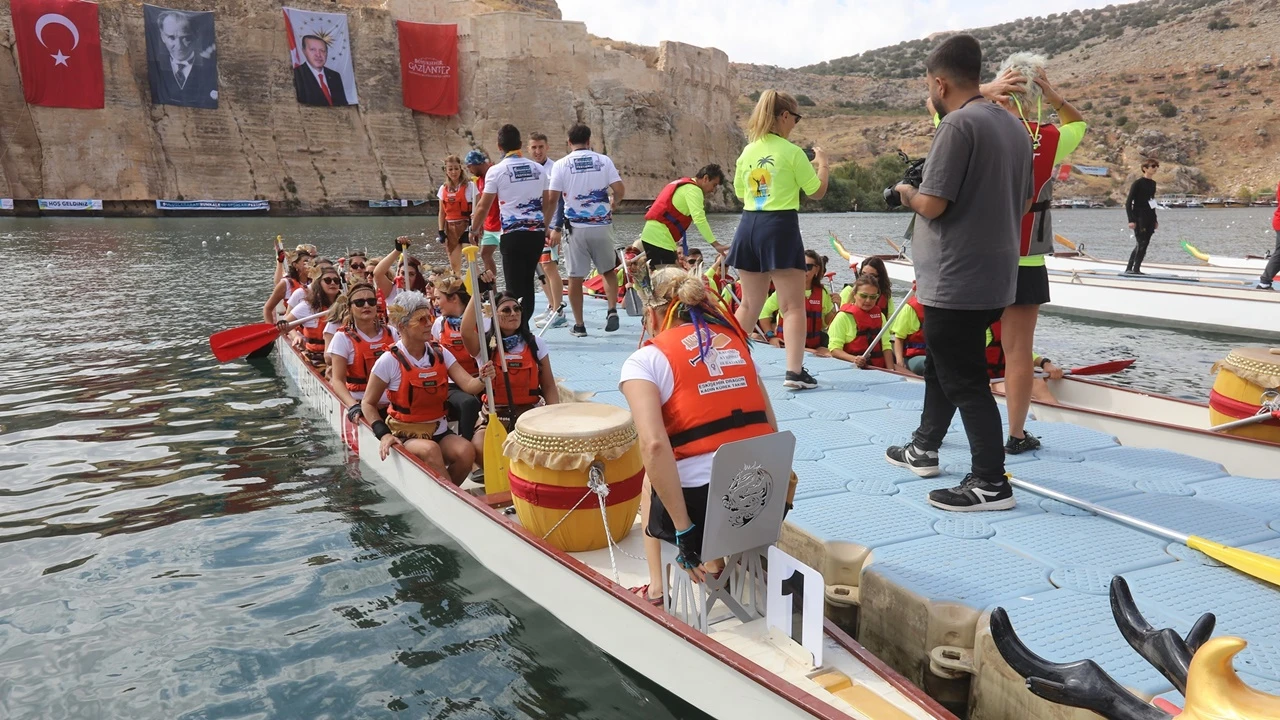 Rumkale'de Su Sporları Festivali coşkusu...