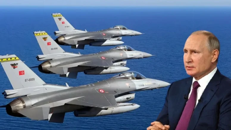  Rus basınından yeni iddia! Türk F-16'ları Putin'i koruyacak!