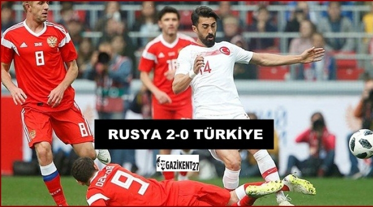 Rusya - Türkiye 2-0
