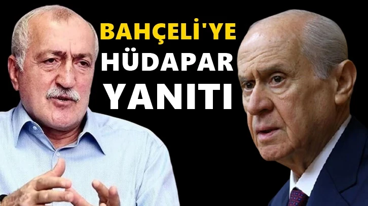 Sadettin Tantan'dan Bahçeli'ye HÜDA-PAR yanıtı...