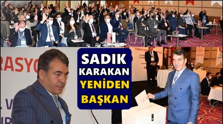 Sadık Karakan, yeniden federasyon başkanı...