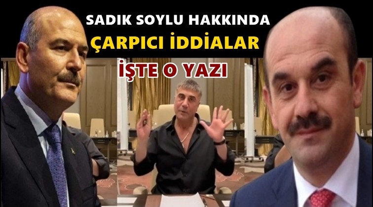 Sadık Soylu hakkında çarpıcı yazı...