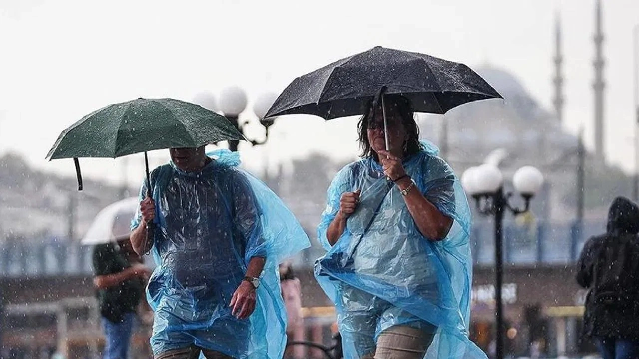 'Sağanak yağış' alarmı... Meteoroloji saat verdi!