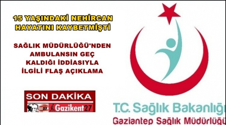 Sağlık M&uuml;d&uuml;rl&uuml;ğ&uuml;'nden o kazayla ilgili a&ccedil;ıklama