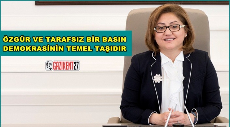 Şahin, 10 Ocak &Ccedil;alışan Gazeteciler G&uuml;n&uuml;'n&uuml; kutladı
