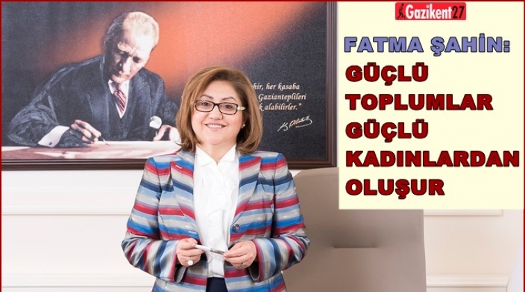 Şahin: Ailenin temeli kadındır