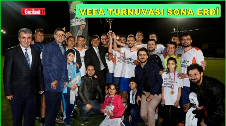 Şahin anısına d&uuml;zenlenen futbol turnuvası sona erdi