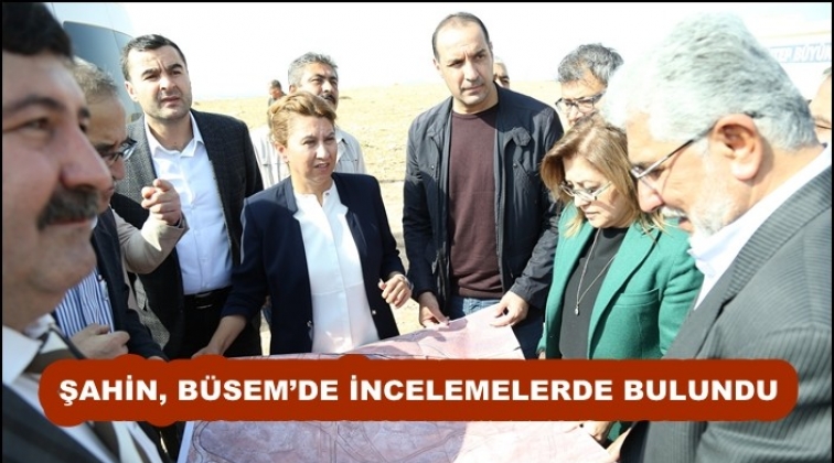 Şahin, BÜSEM'de incelemede bulundu