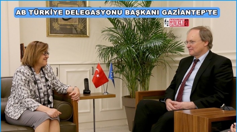 Şahin, B&uuml;y&uuml;kel&ccedil;i Christian Berger'i ağırladı