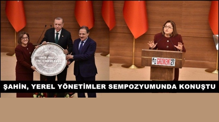 Şahin, Cumhurbaşkanlığı K&uuml;lliyesi'nde konuştu