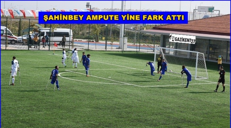 Şahinbey Ampute 7-1 galip