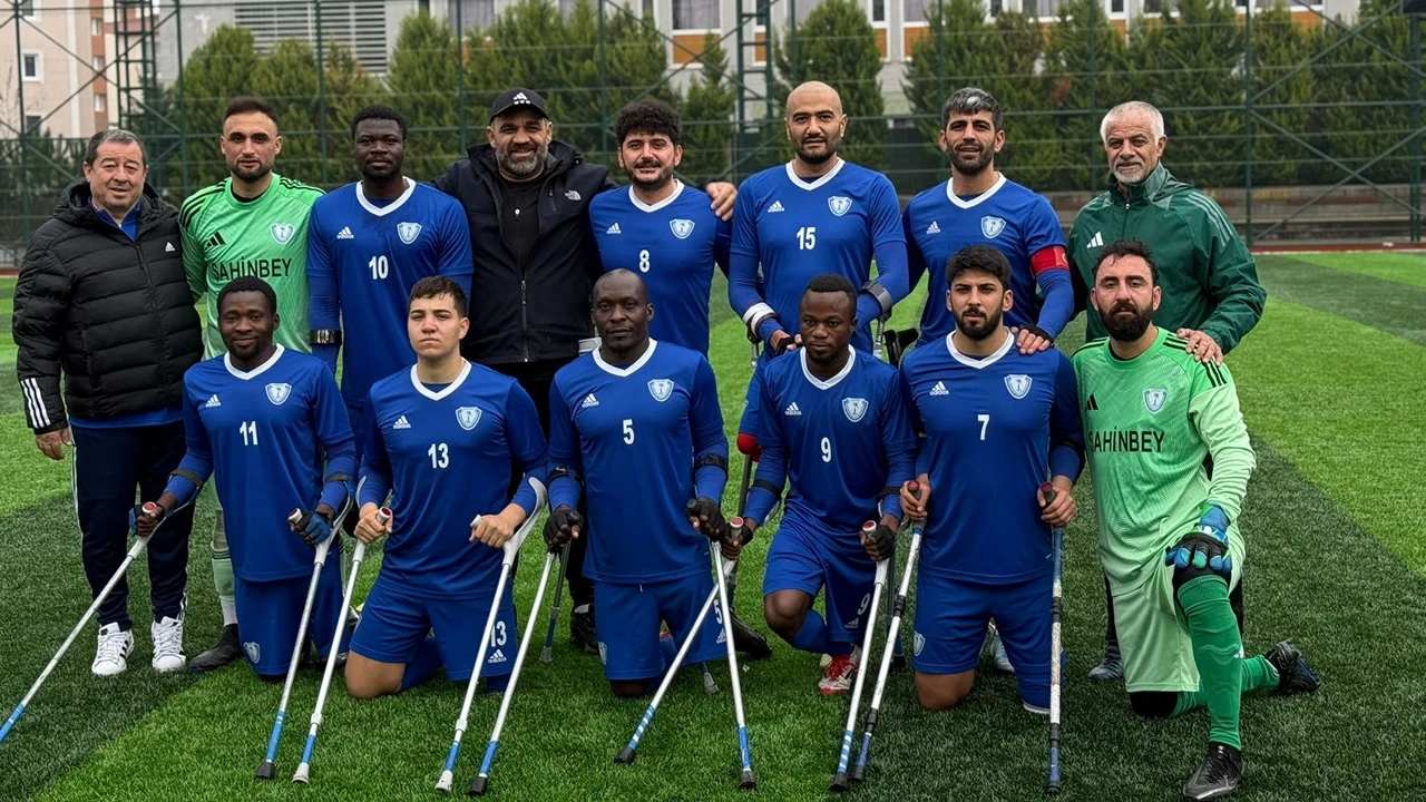 Şahinbey Ampute'den 6-1'lik galibiyet